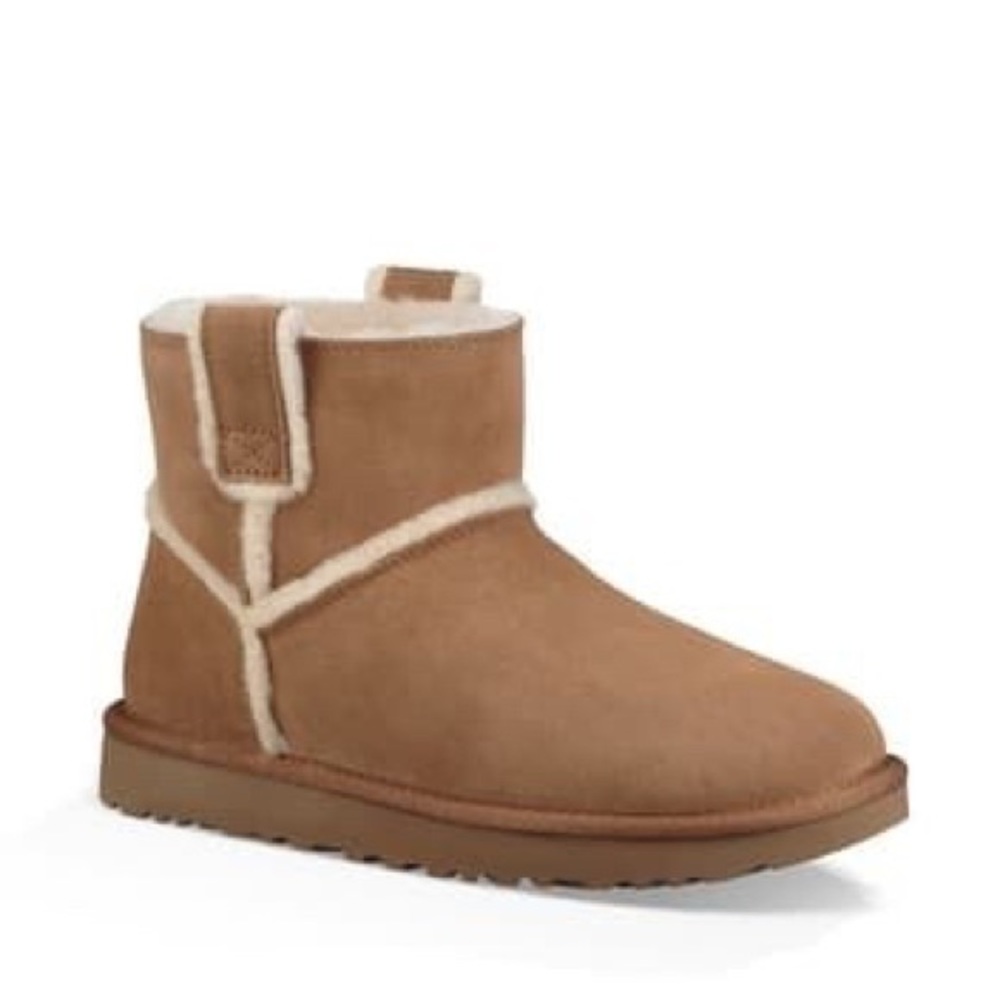 Ugg Classic Mini Shearling Spill Seam Boots